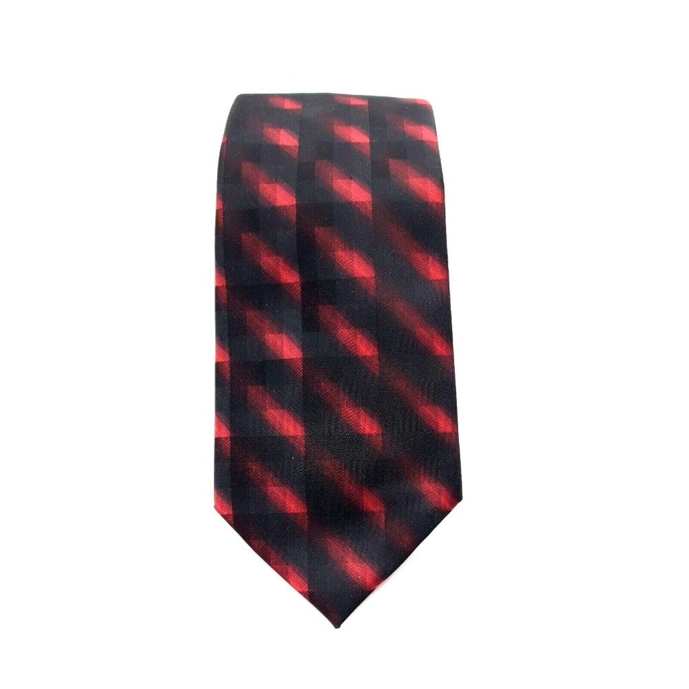 Apt 9 Mens Tie New Business Office Accessory Slimmer Style Silk Work Red Black